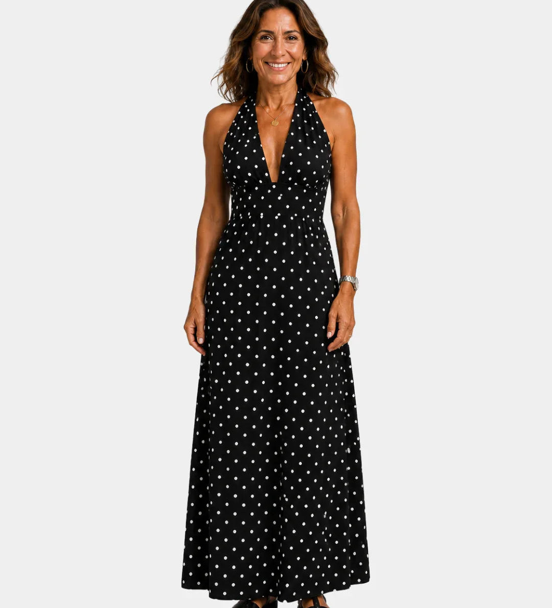 Lucerenne | Robe à pois