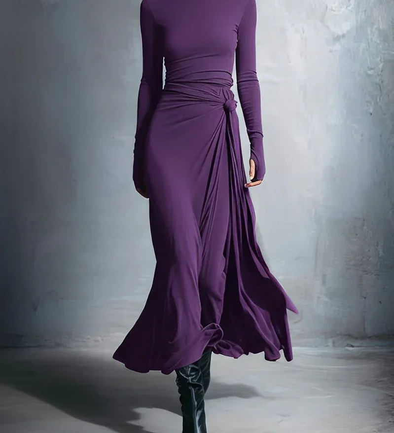 Renee | Robe Maxi Drapée