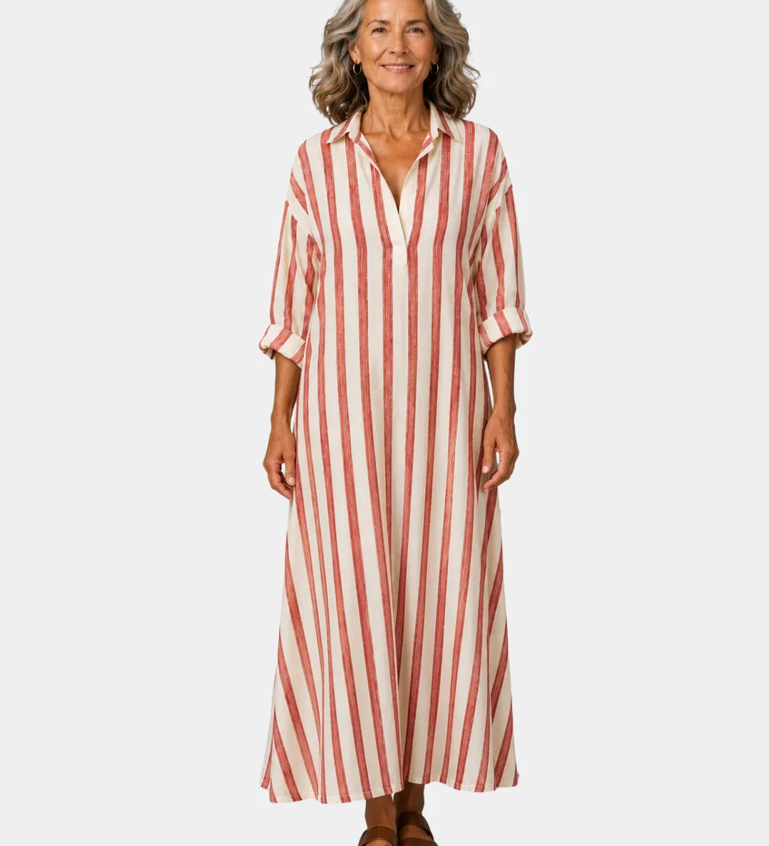 Nantilde | Robe rayée