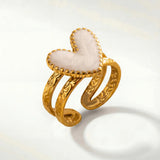 Quitterie | Bague cœur
