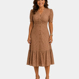 Delmine | Robe chemise légère