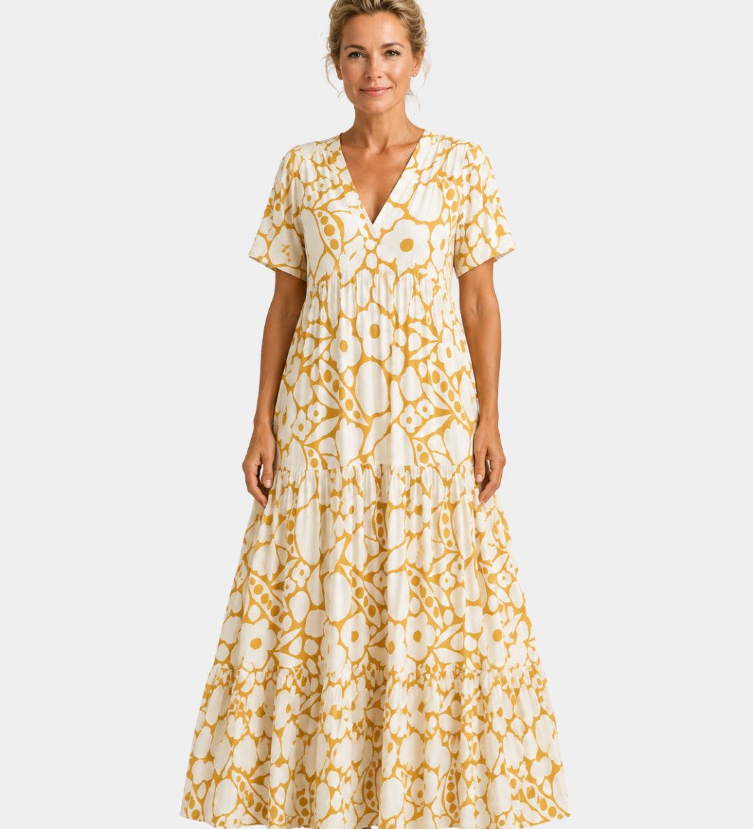 Achilde | Floral maxi dress