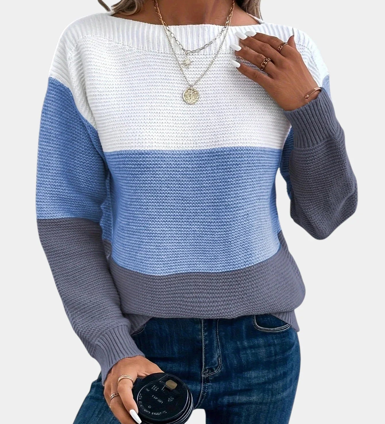 Serena | Pull Dégradé Doux avec Coupe Confortable