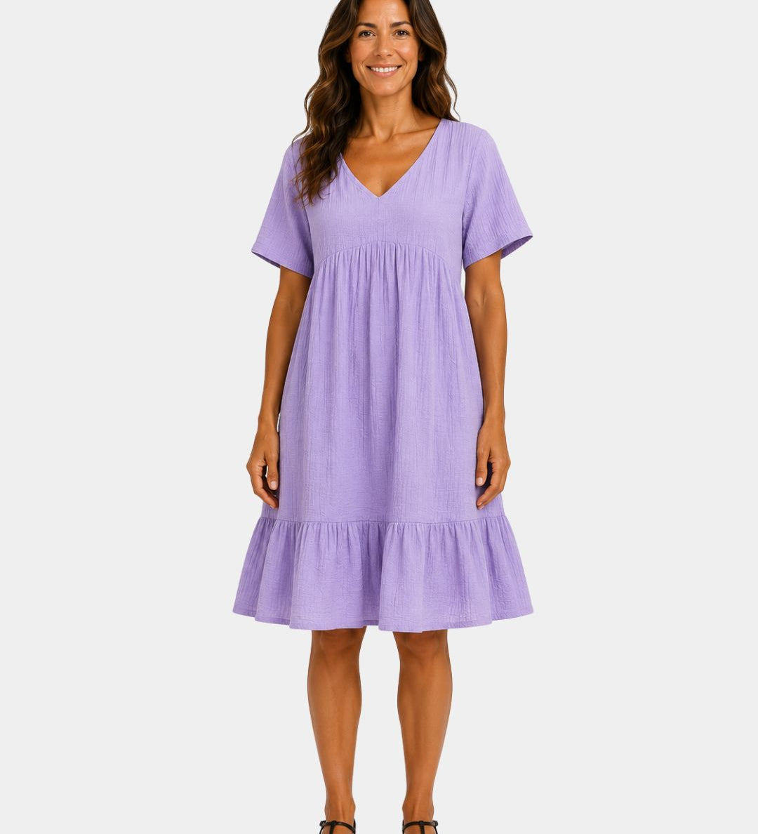Alixandre | Robe midi texturée