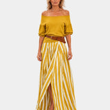 Étiennette | Ensemble blouse et jupe style méditerranéen
