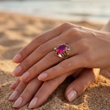 Livia | Bague saphir