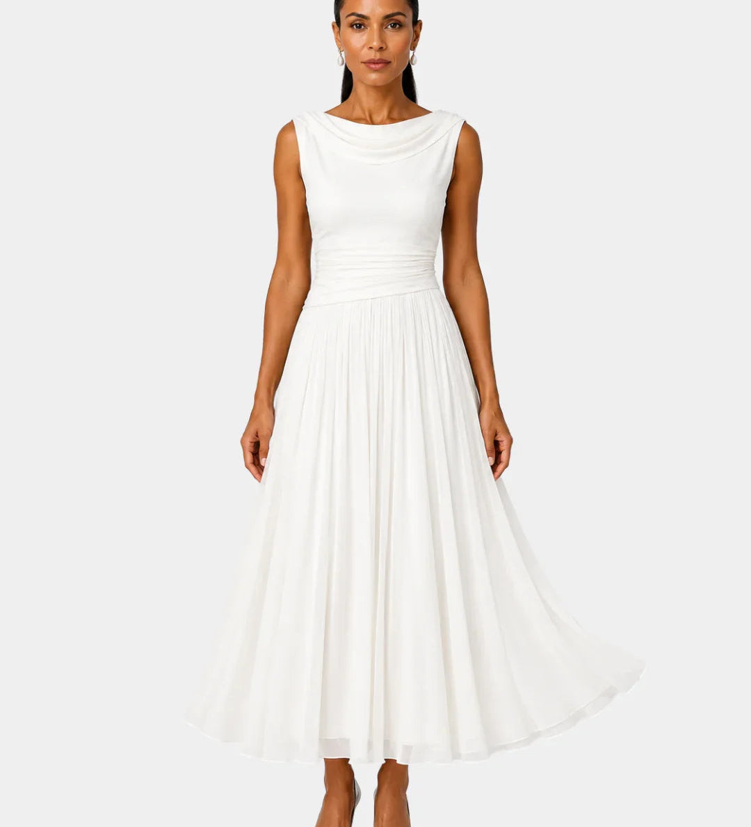 Odelinde | Robe midi élégante