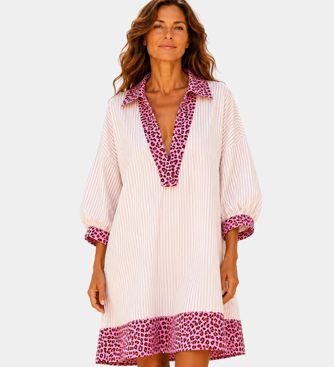 Gaudine | Robe au motif léopard