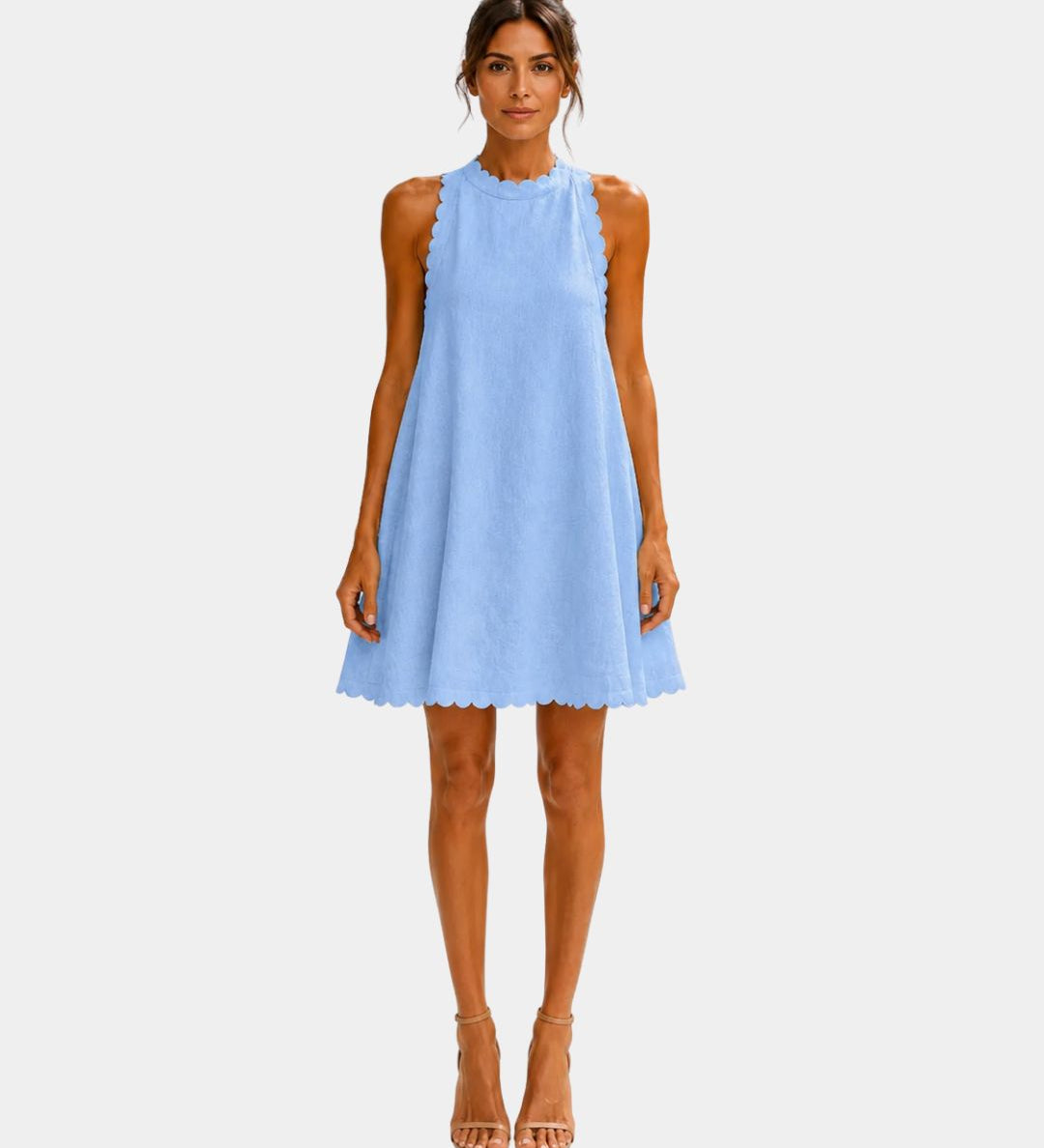 Agneline | Robe Courte Minimaliste