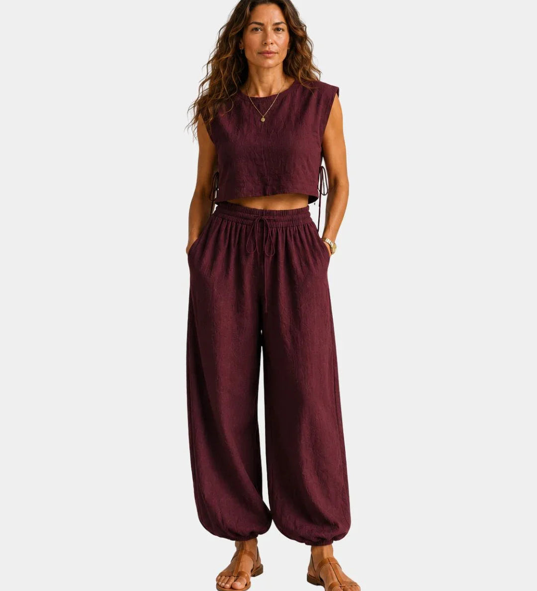 Jolente | Ensemble pantalon et blouse
