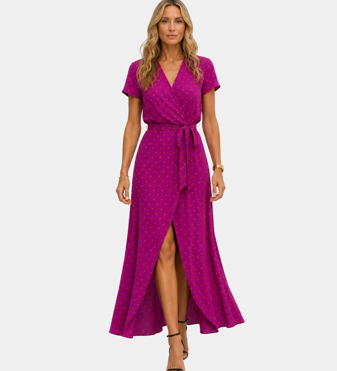 Aurélisse | Robe élégante avec décolleté en V