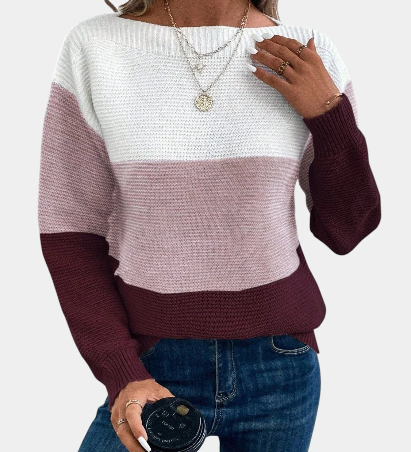 Serena | Pull Dégradé Doux avec Coupe Confortable