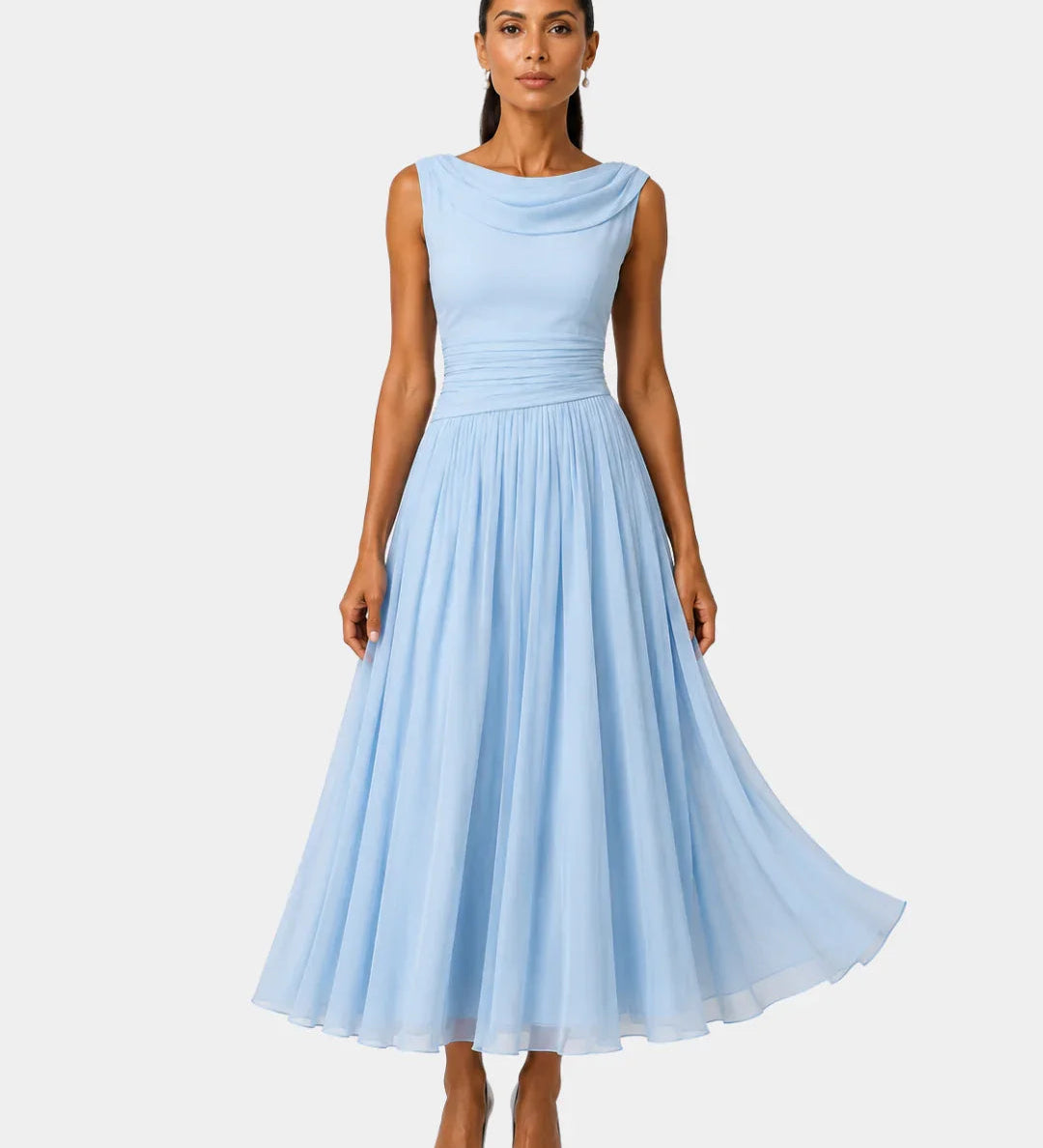 Odelinde | Robe midi élégante