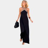 Iva | Robe maxi avec bretelles croisées