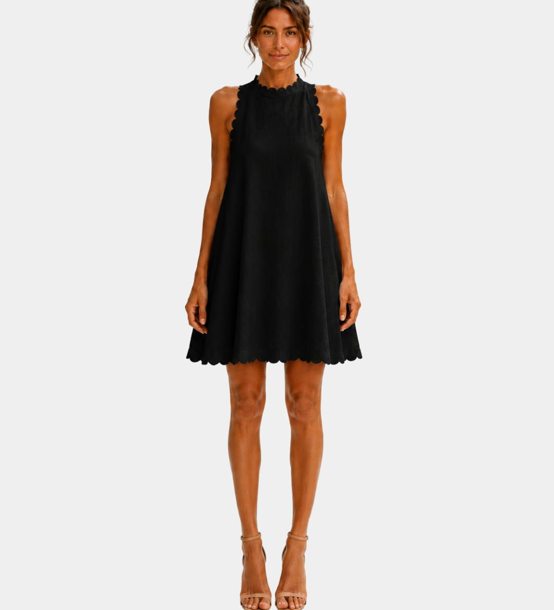 Agneline | Robe Courte Minimaliste