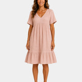 Alixandre | Robe midi texturée
