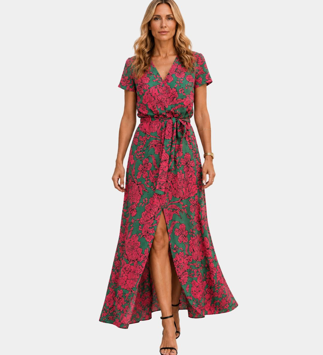 Aurélisse | Robe élégante avec décolleté en V