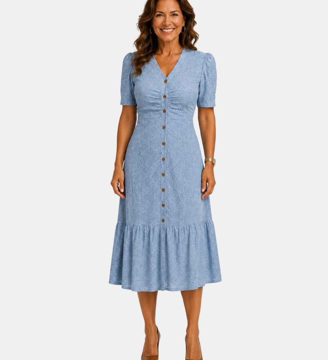 Delmine | Robe chemise légère