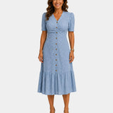 Delmine | Robe chemise légère