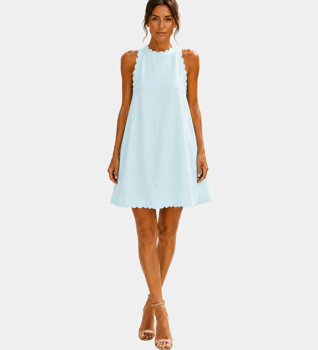 Agneline | Robe Courte Minimaliste