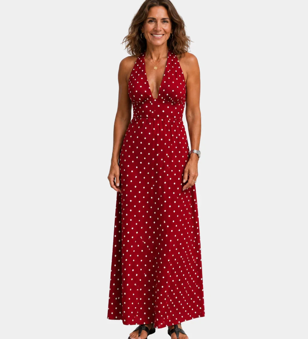 Lucerenne | Robe à pois