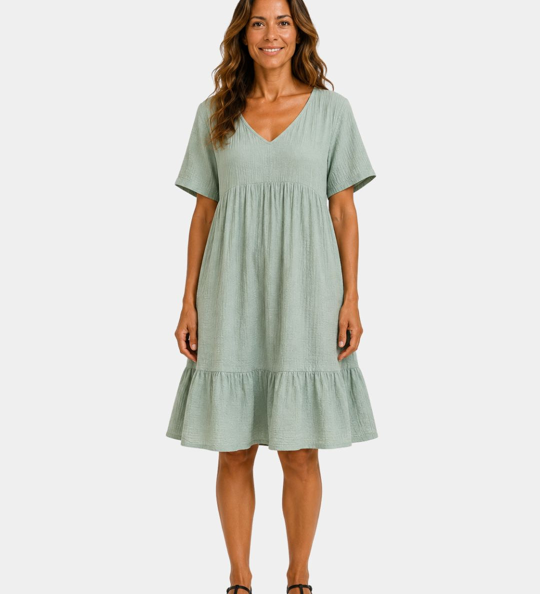 Alixandre | Robe midi texturée
