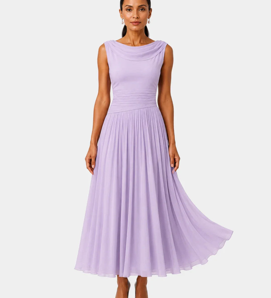 Odelinde | Robe midi élégante