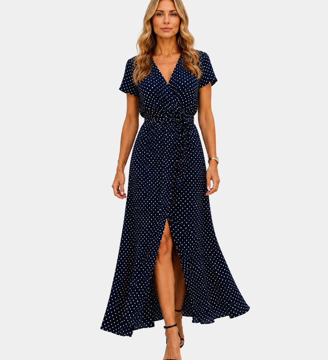 Aurélisse | Robe élégante avec décolleté en V