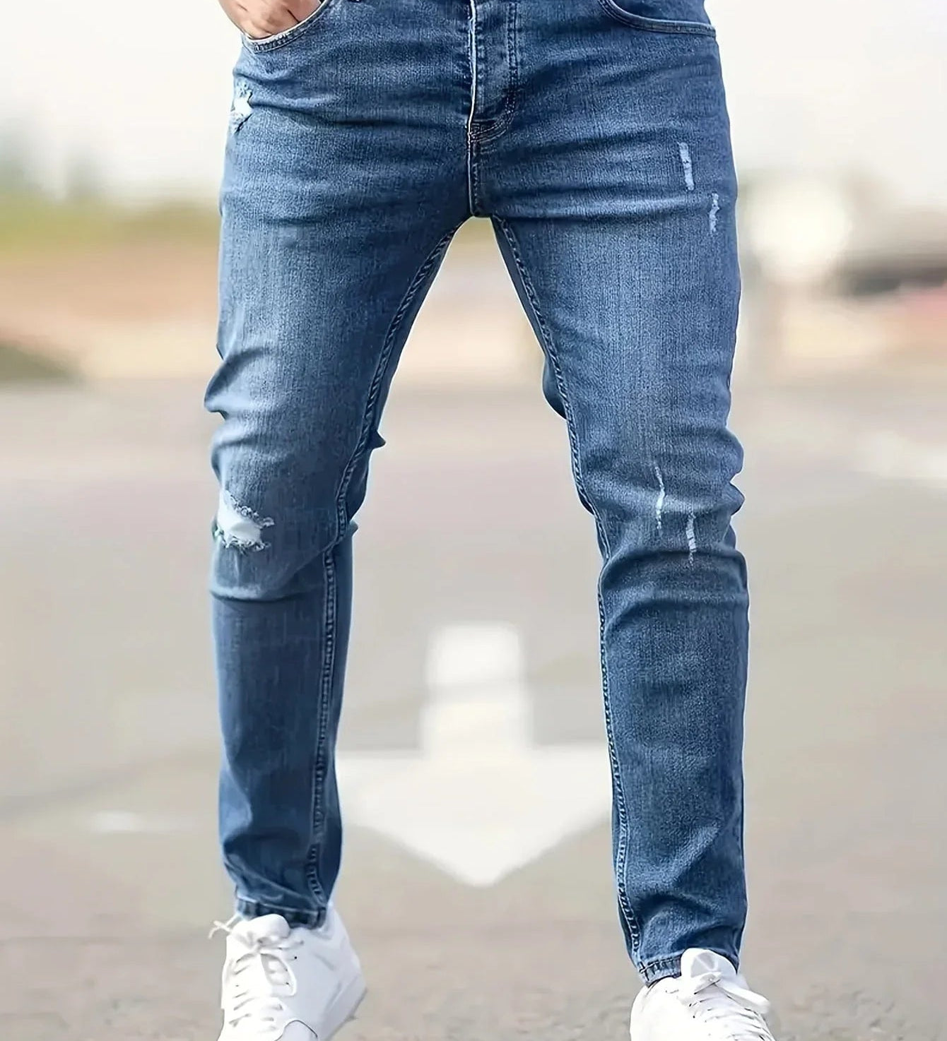 Alex | Jeans Slim Déchirés Tendance
