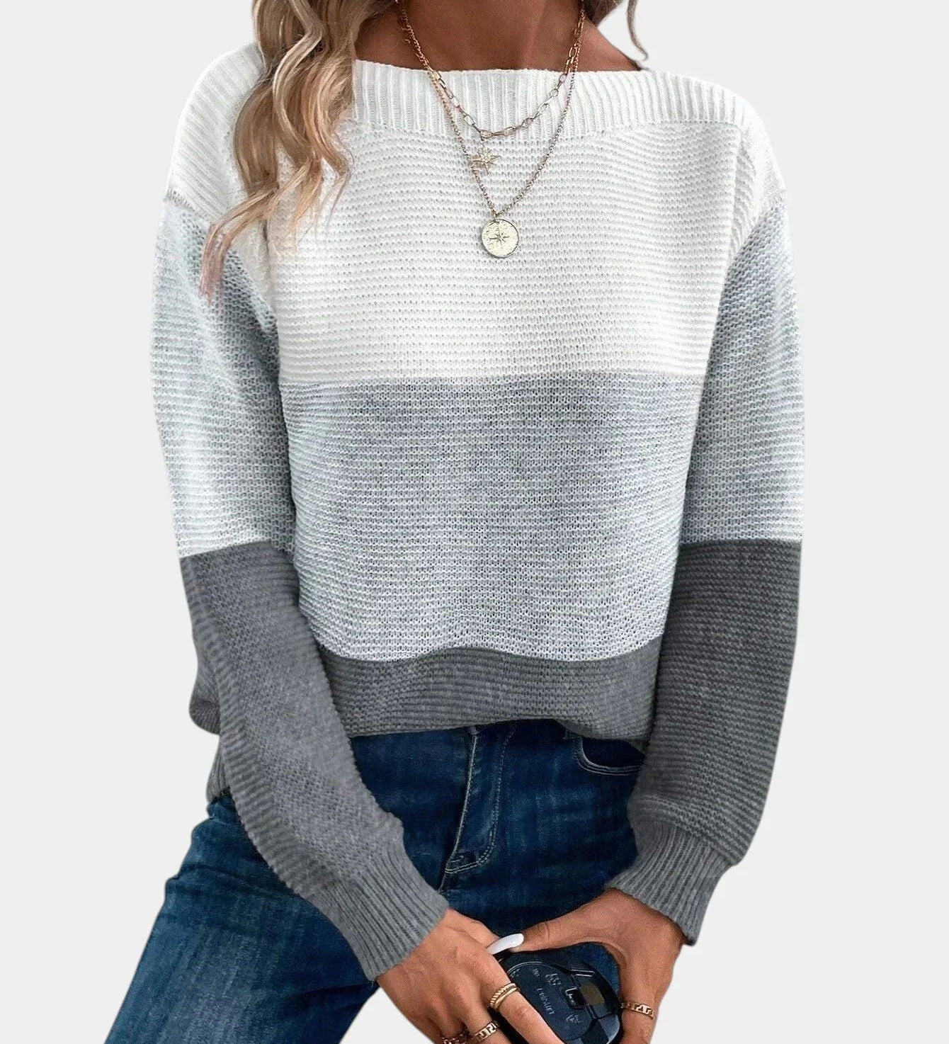 Serena | Pull Dégradé Doux avec Coupe Confortable