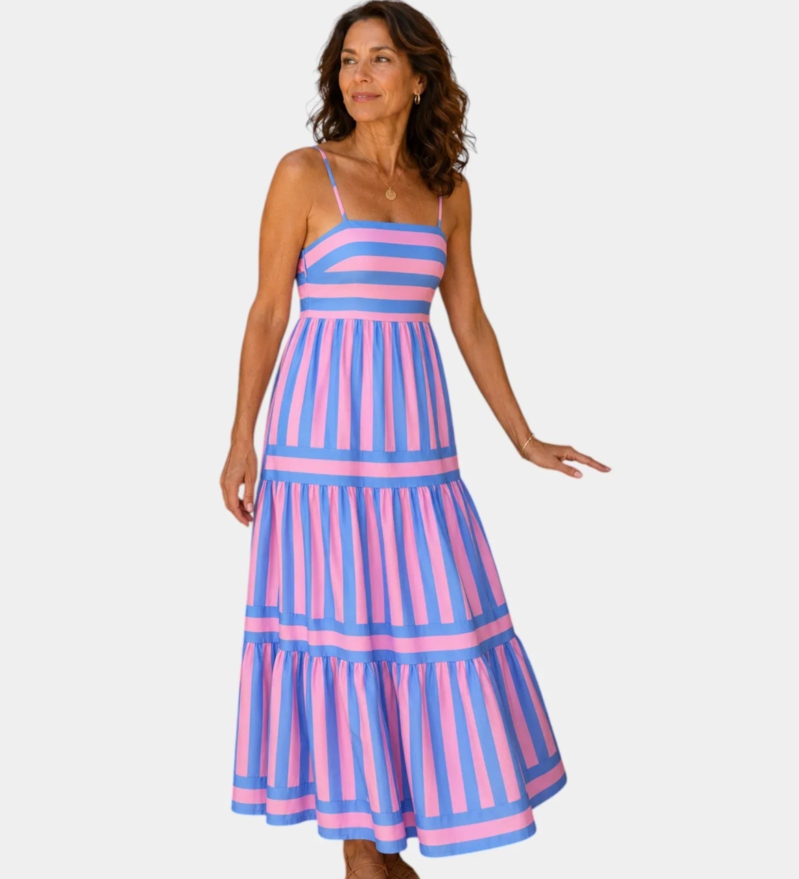 Héloïsa | Robe à fines bretelles