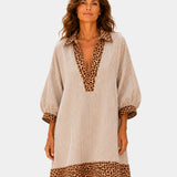 Gaudine | Robe au motif léopard