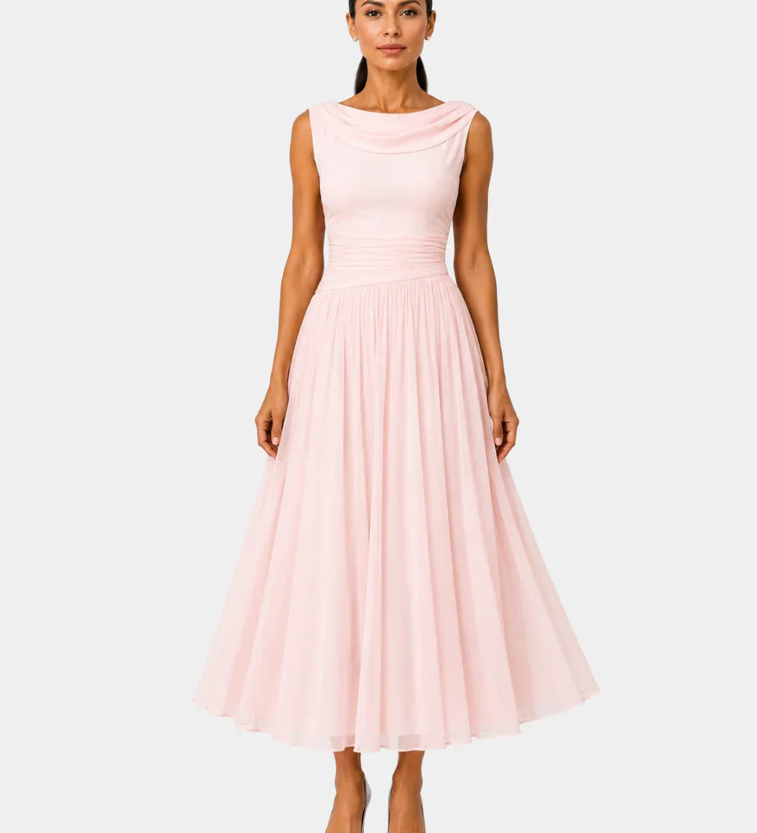 Odelinde | Robe midi élégante