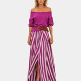 Étiennette | Ensemble blouse et jupe style méditerranéen