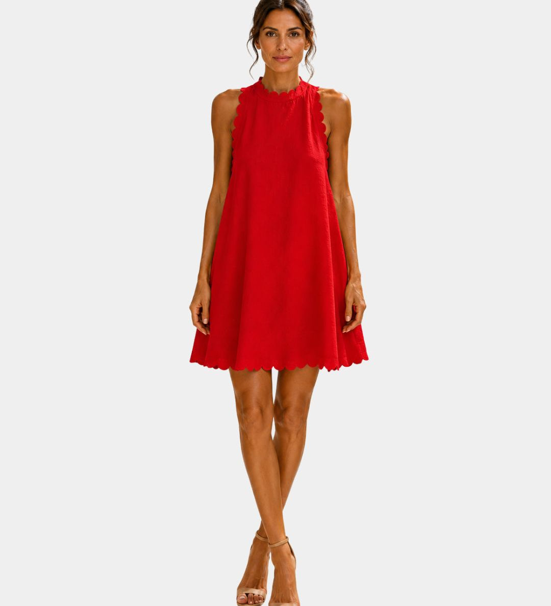 Agneline | Robe Courte Minimaliste