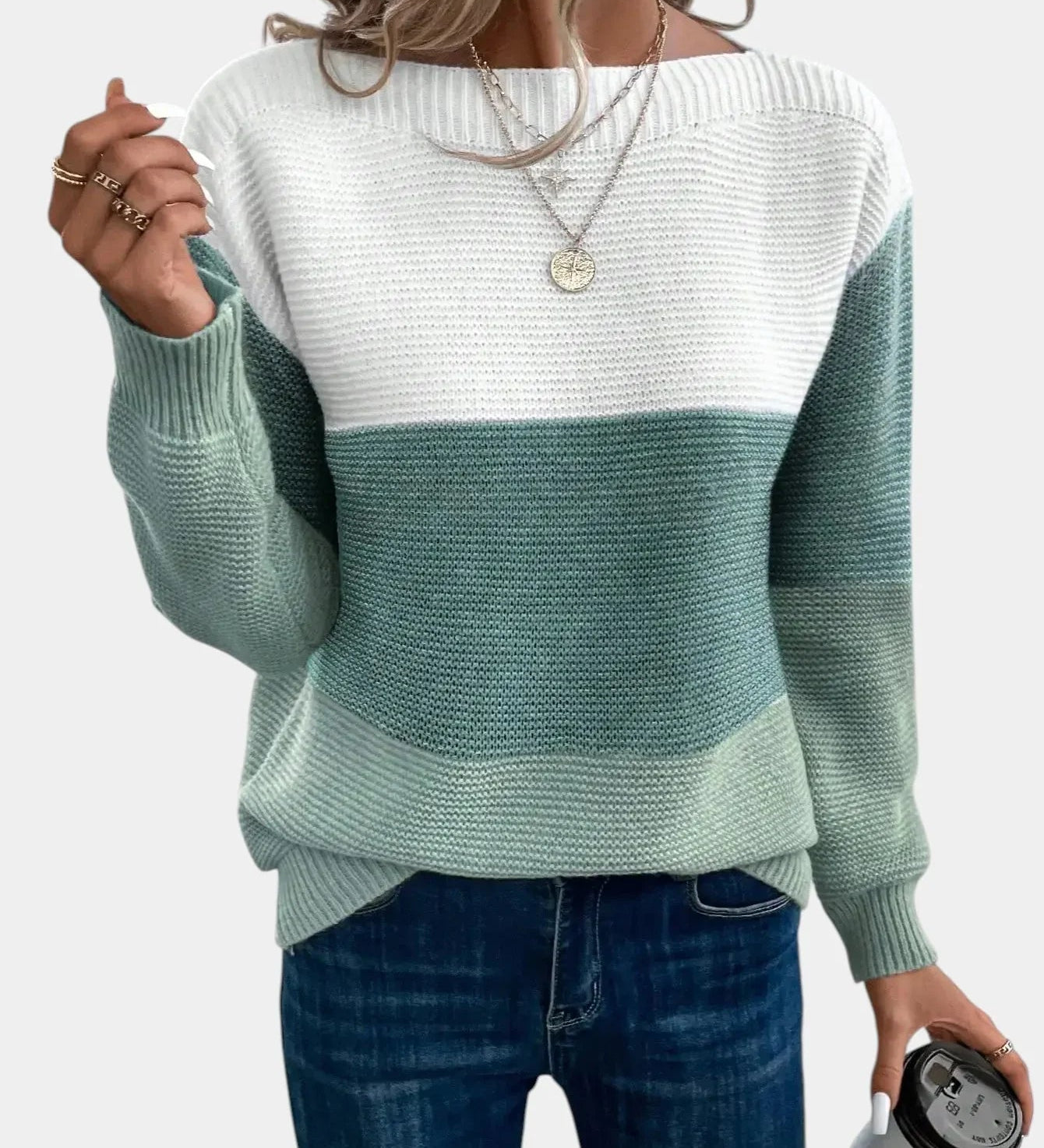 Serena | Pull Dégradé Doux avec Coupe Confortable