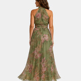 Maïa | Robe longue fleurie élégante