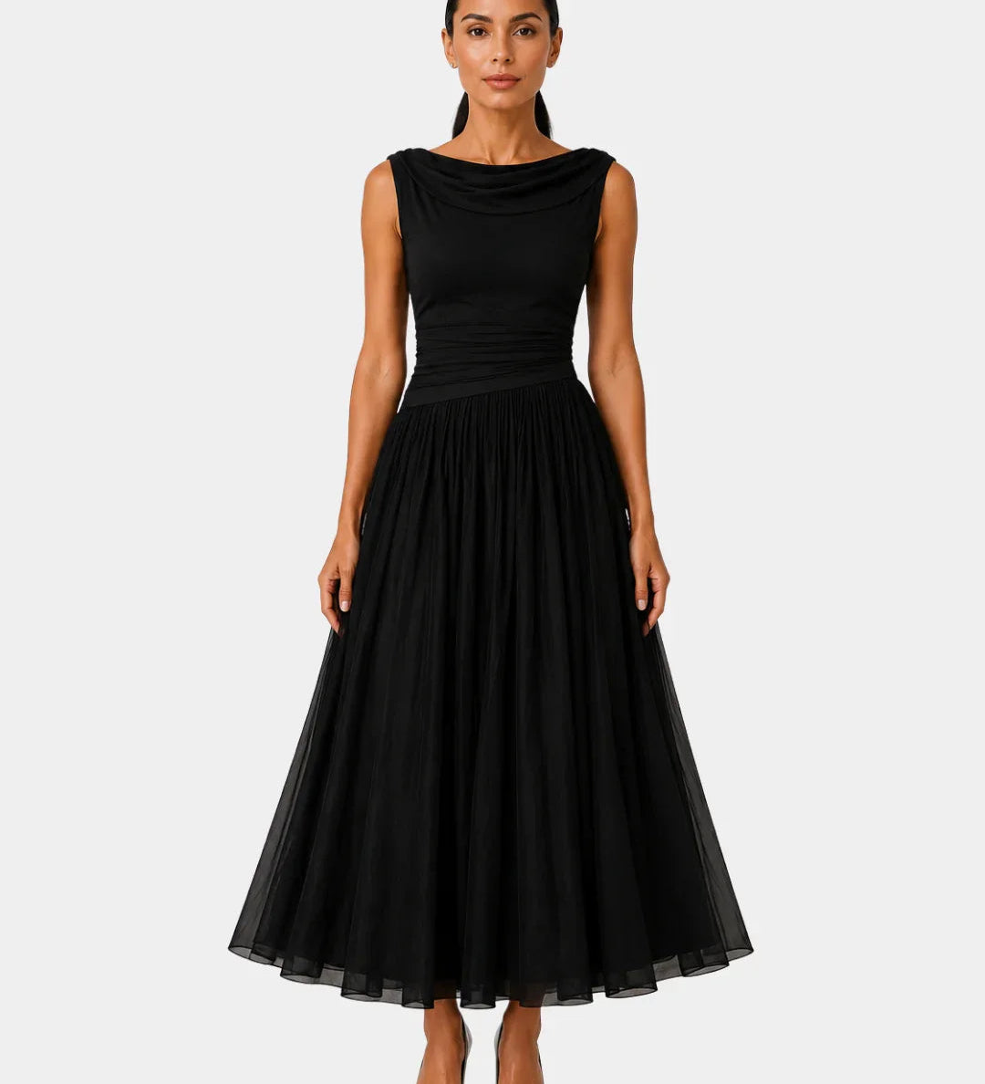 Odelinde | Robe midi élégante