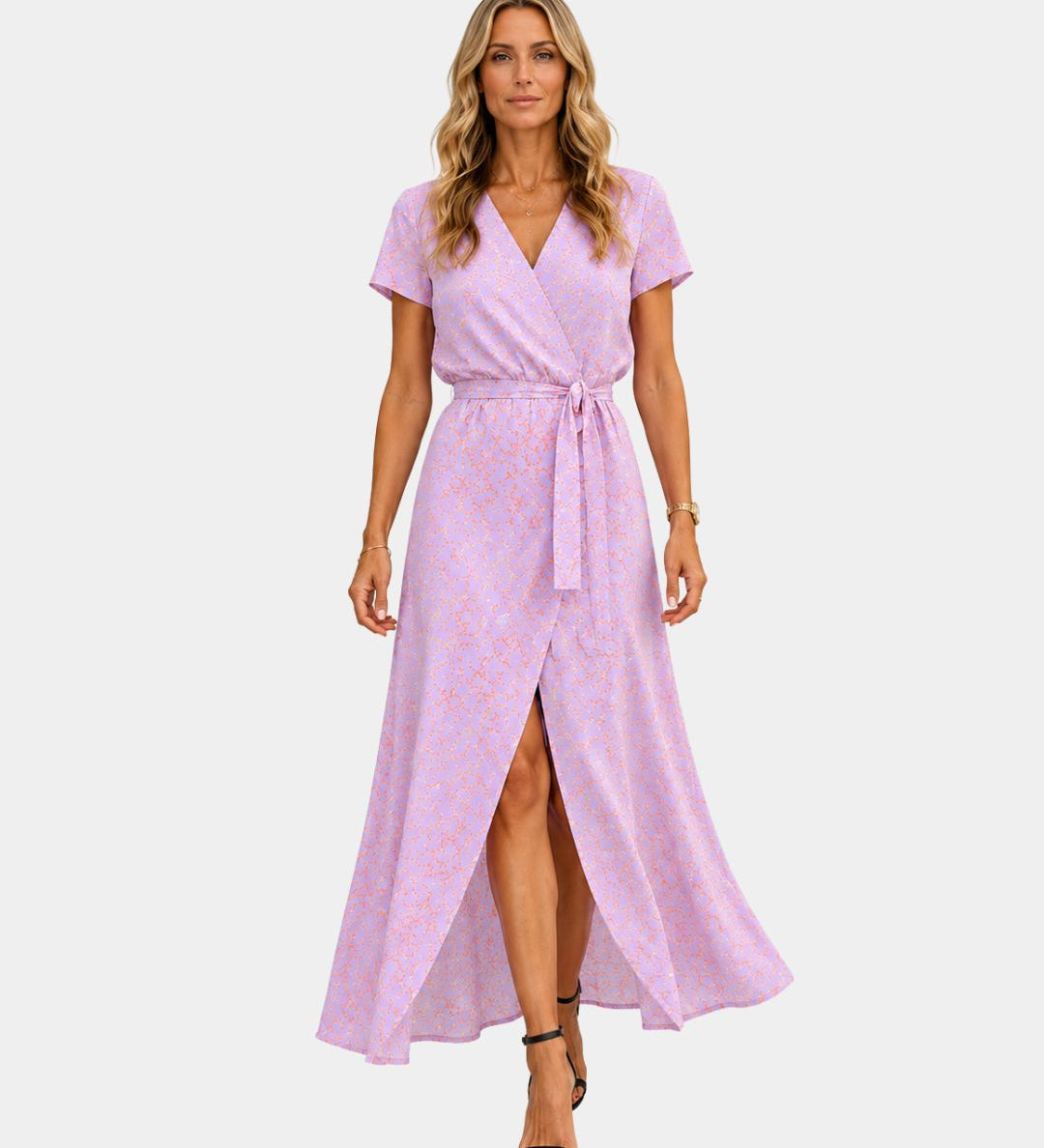 Aurélisse | Robe élégante avec décolleté en V