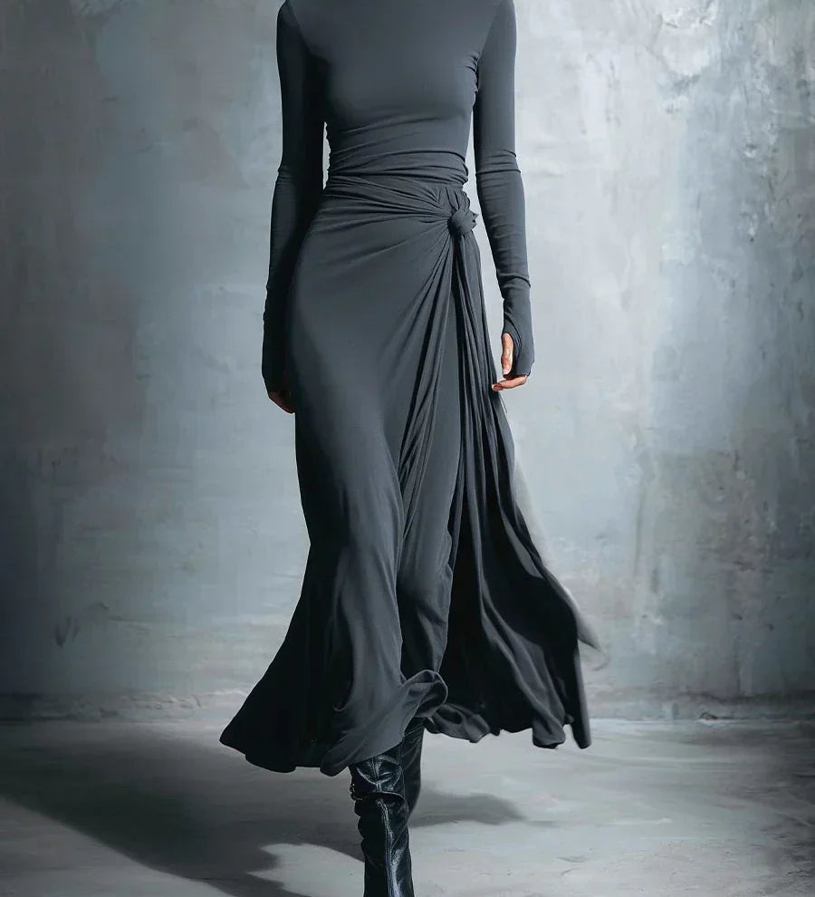 Renee | Robe Maxi Drapée
