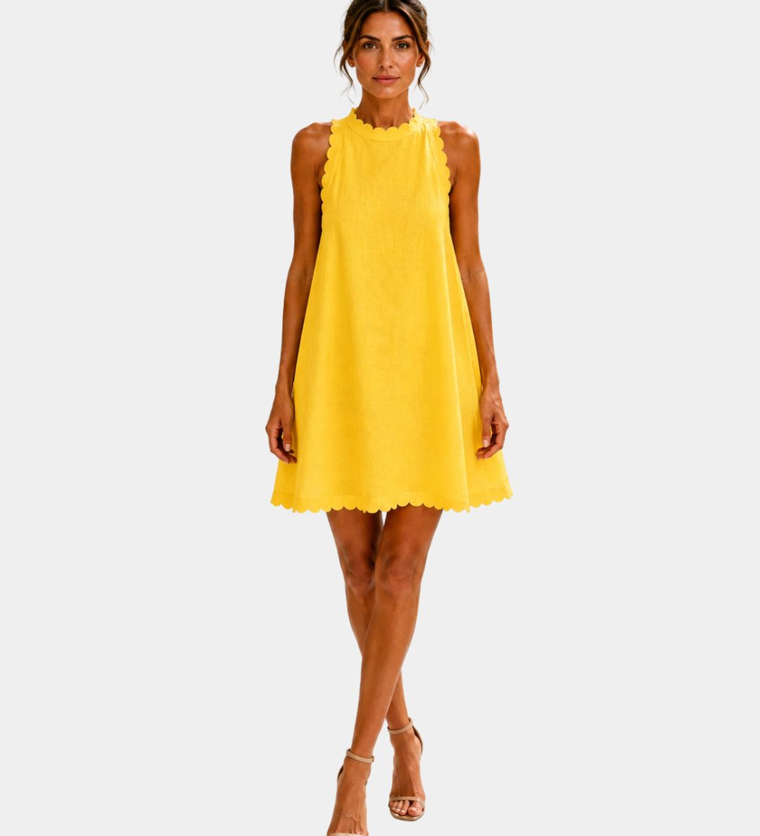 Agneline | Robe Courte Minimaliste