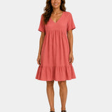 Alixandre | Robe midi texturée
