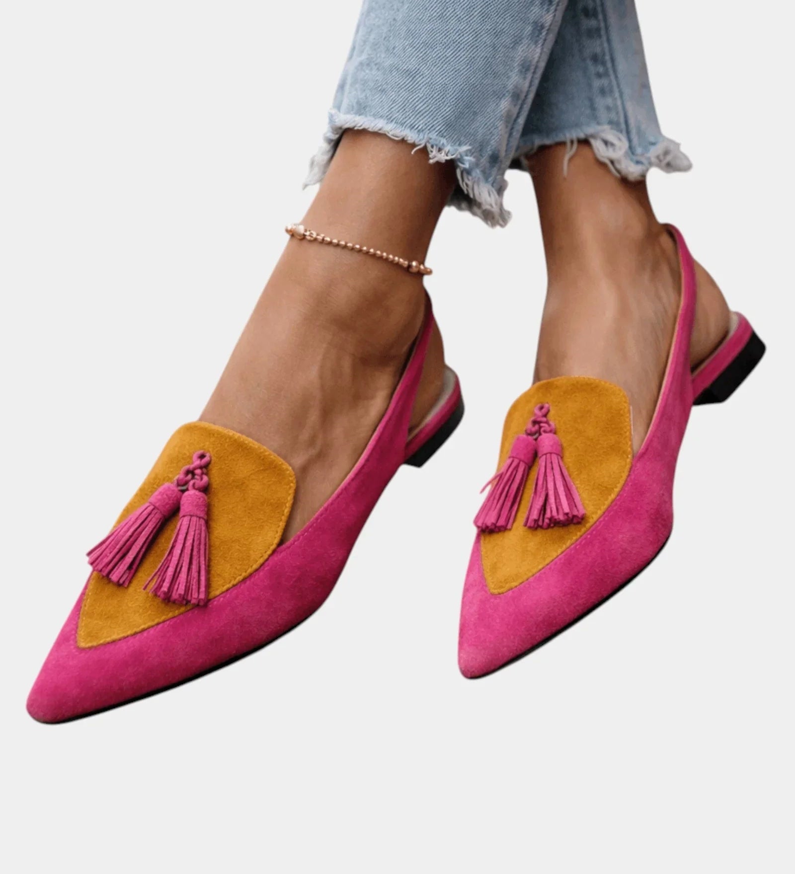 Francette | Sandales à talons avec franges