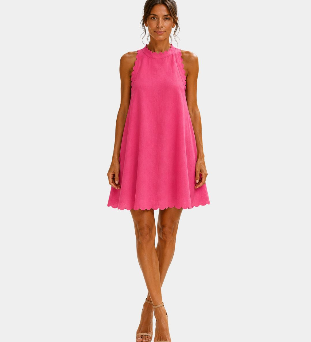 Agneline | Robe Courte Minimaliste
