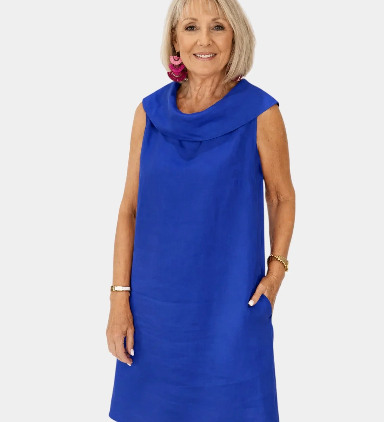 Hildegarde | Robe élégante sans manches