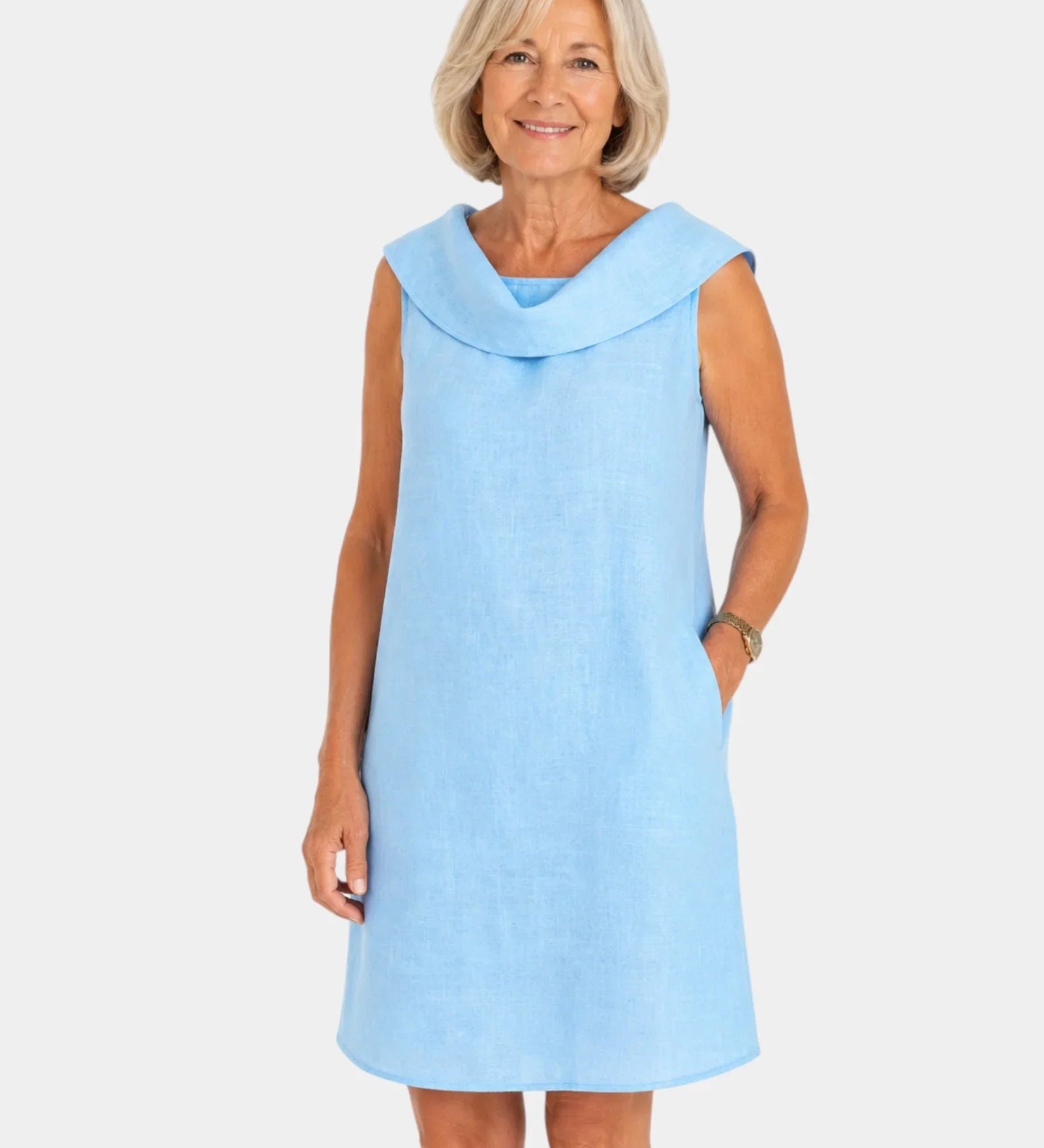 Hildegarde | Robe élégante sans manches