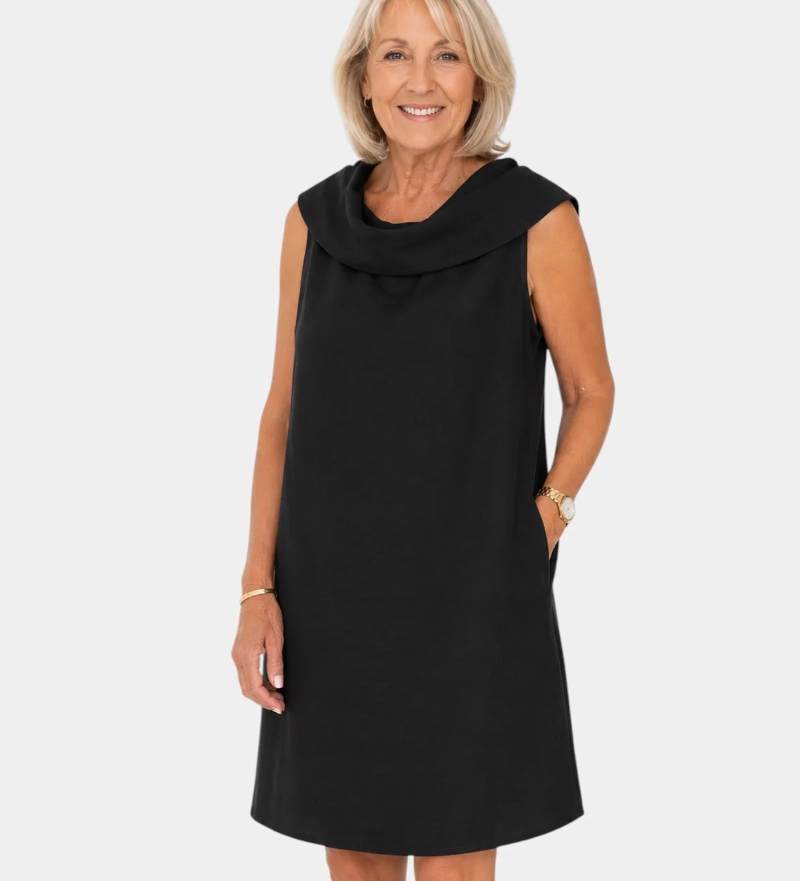 Hildegarde | Robe élégante sans manches