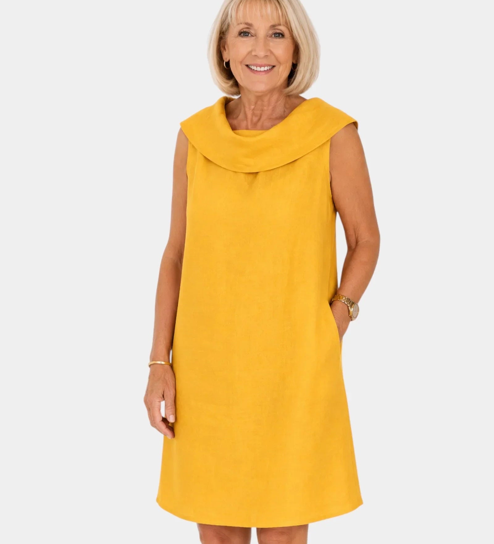 Hildegarde | Robe élégante sans manches