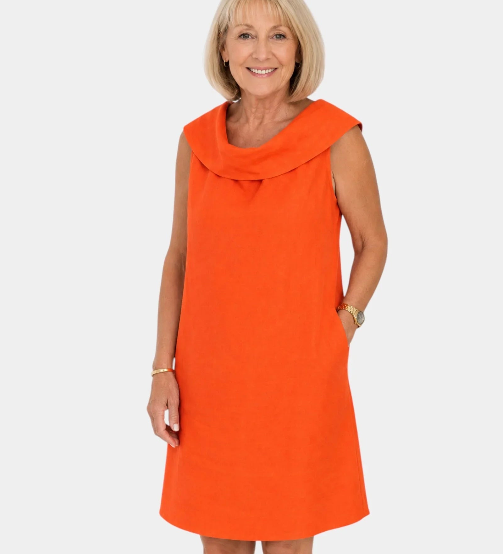 Hildegarde | Robe élégante sans manches