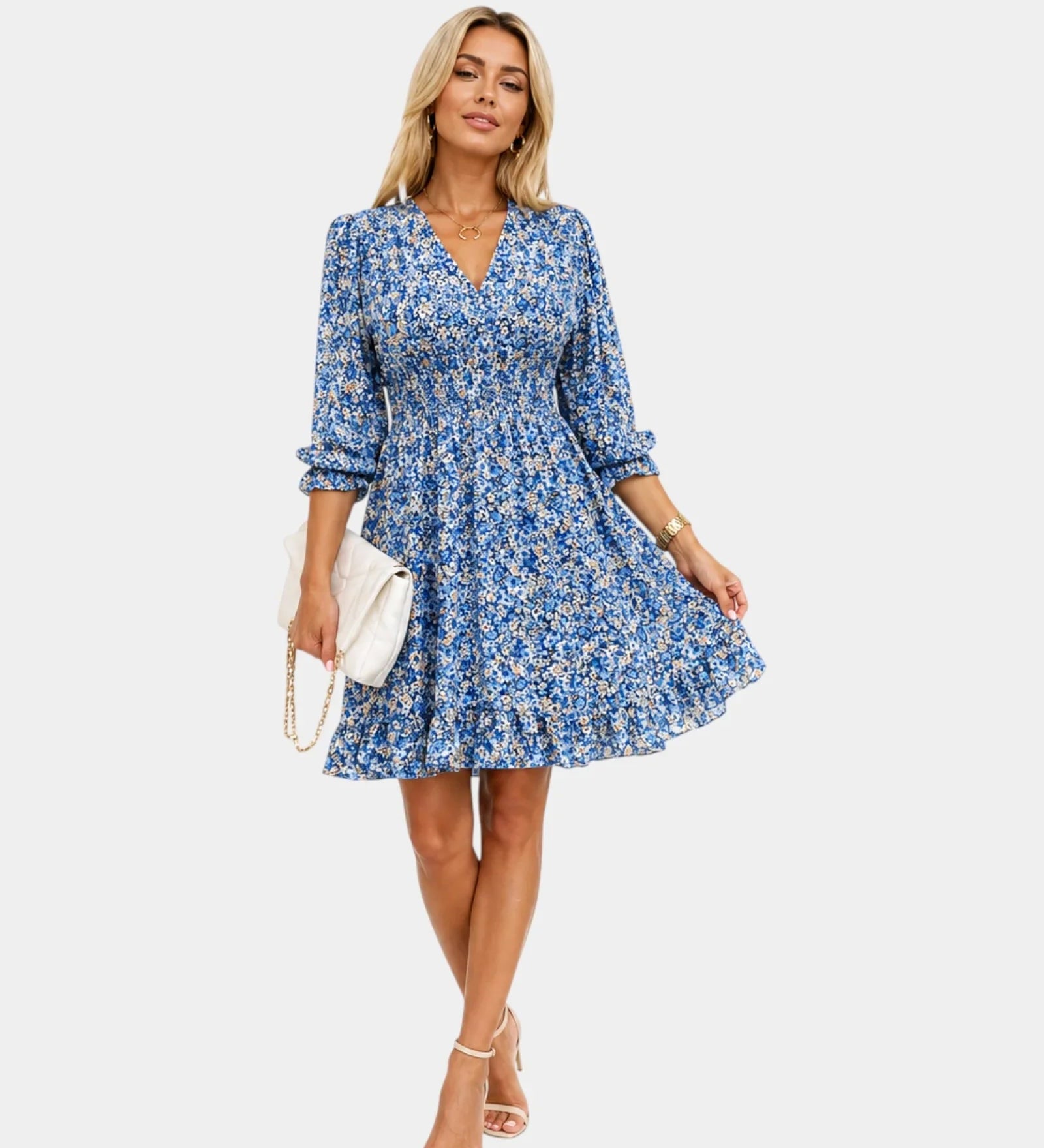 Adraste | Robe Florale Élégante